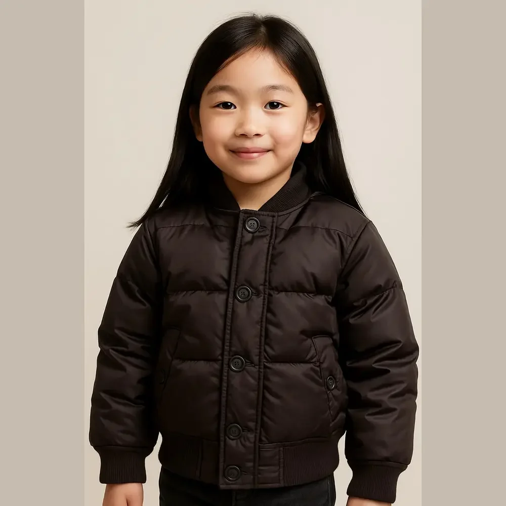Old Navy Kids Dark Puffer Jacket